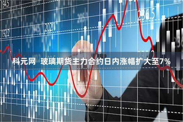 科元网  玻璃期货主力合约日内涨幅扩大至7%